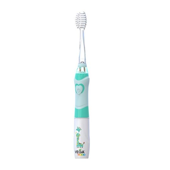 Дитяча електрична звукова зубна щітка Vega Kids VK-400B LIGHT-UP (блакитна), від 5 до 12 років | Зображення 1