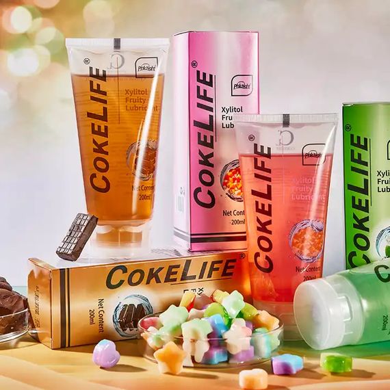 Фруктовий лубрикант CokeLife із ароматом банана 200 ml | Зображення 5