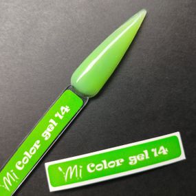 Наліпка на тіпсу (палітру) для гелю Mi Color №14 (9 x 55 мм)