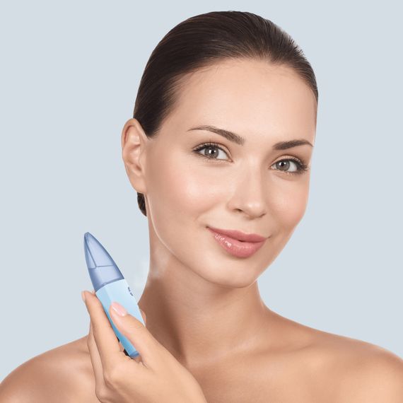 Зволожувач для шкіри обличчя GESKE Facial Hydration Refresher 4 in 1 aquamarine | Зображення 3
