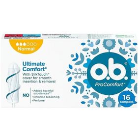 Тампони o.b. ProComfort Normal 3 краплі 16 шт