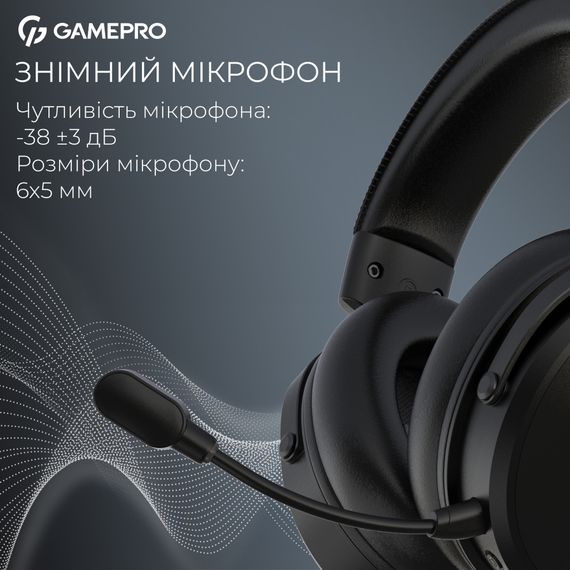 Навушники GamePro Asgard Skadi Wireless Black (HSW191B) | Зображення 8