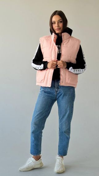 Жіноча жилетка рожева | Зображення 3