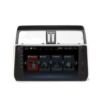 Автомагнітола штатна Toyota Prado 2018 Android 10.1 (4/32) чорний (Toyota Prado 2018_8360)