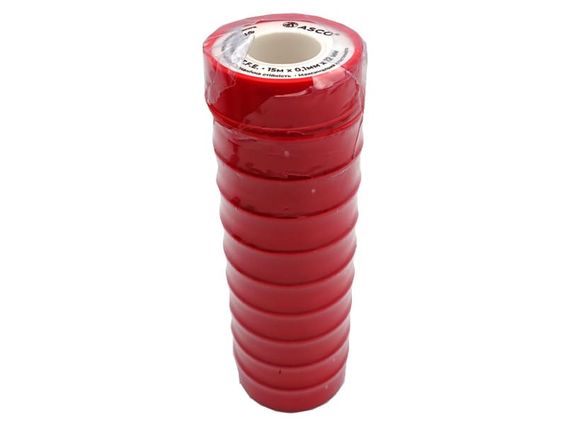 Фум-стрічка 12mm×0.1mm×15м (0.2g/cm3) ASCO Turkey 10/500 | Зображення 3