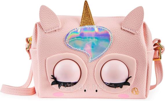 Інтерактивна сумочка гаманець Гламурний Єдиноріг Оригінал Purse Pets Glamicorn Unicorn | Зображення 4