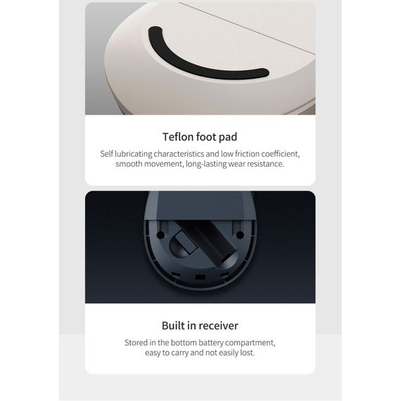 Мишка Xiaomi Dual-mode Wireless Mouse 2 Black (BHR8850GL) (1122318) | Зображення 8