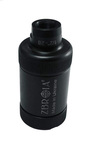Пламегаситель ZBROIA для AР кал. 5,56 Резьба 1/2"-28 Пламегаситель 5.56 Пламегаситель АР | Зображення 4
