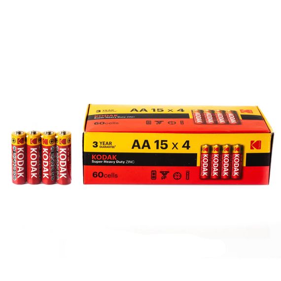 Батарейка АА R6 1.5V Kodak Super Heavy Duty Zinc, Ціна за 1 шт (50887930411701) | Зображення 1