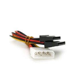 Переходник-дыльник питания SATA (4P-2xSATA),0.2m,Пакет