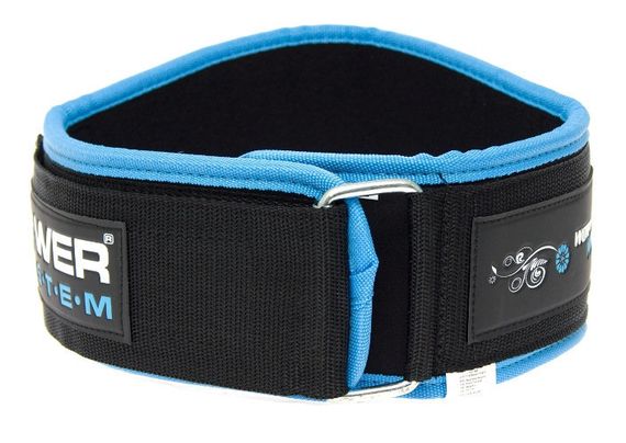 Пояс для важкої атлетики Power System PS-3210 Woman’s Power неопреновий Blue S | Зображення 3