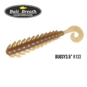 Силіконова приманка, Їстівний силікон Bait Breath BUGSY 3,5" (8 шт.) (133 Purple Winny)