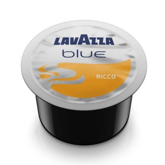 Кава в капсулах Lavazza Blue Espresso Ricco 100 шт Італія Капсули Лавацца Блю Рікко | Зображення 1