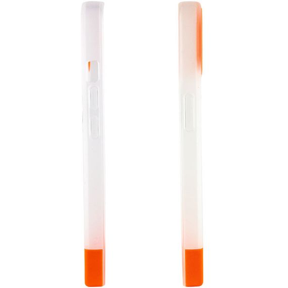 Чехол TPU+PC Bichromatic для Apple iPhone 11 Pro Max (6.5") Силикон, Matte / Orange | Зображення 3