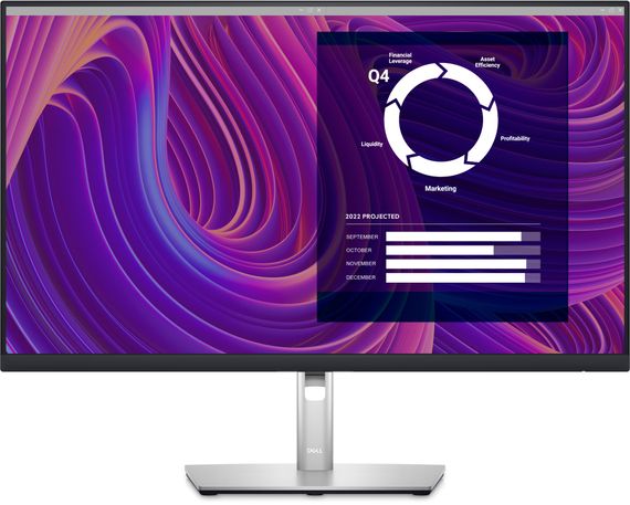 Монітор Dell  LCD 27' P2723D HDMI, DP, USB, IPS, 2560x1440, 99%sRGB, Pivot (210-BDDX)