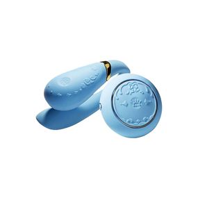 Вібратор Zalo - Fanfan set Royal Blue