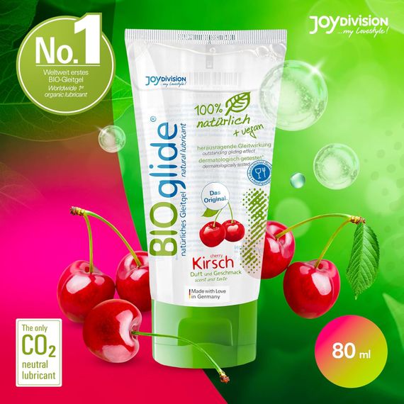 Лубрикант JoyDivision BIOglideCherry, 80 ml | Зображення 2