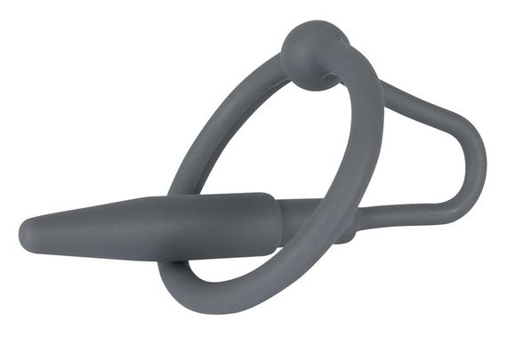 Эрекционное кольцо - Penis Plug With Glans Ring sexstyle | Зображення 3