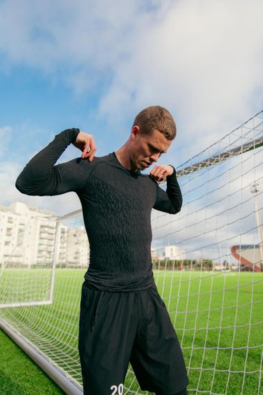 Термофутболка з довгими рукавами Keepdry для дорослих чорна - M. | Зображення 2