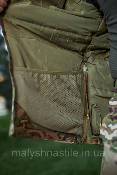 Тактична зимова мембранна куртка AK 2.0 LVL 7 Multicam"Snow Defender" 200 GR | Зображення 8