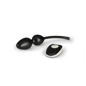 Вагинальные шарики для миостимуляции Mystim Jane Untamed Vibe с вибрацией и пультом ДУ Sex Aura