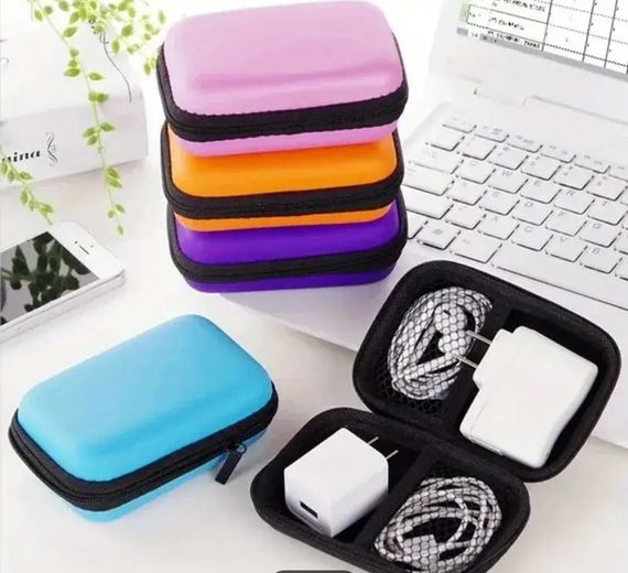 Органайзер для наушников/проводов 8*12 Цвет синий | Зображення 1