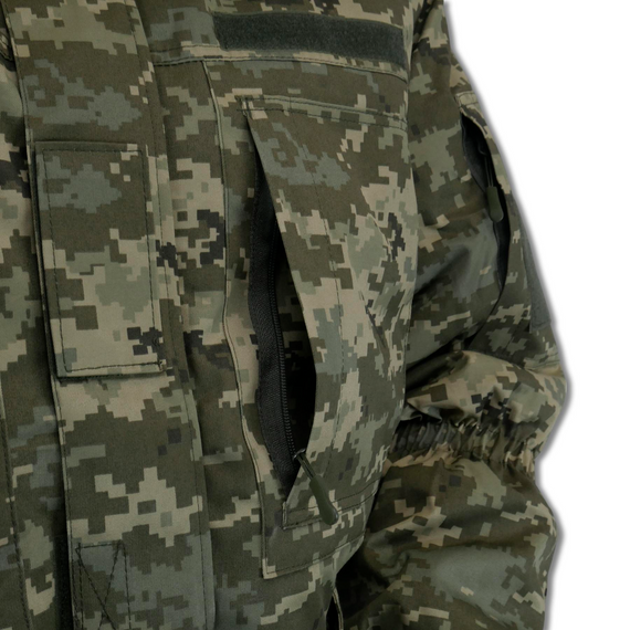 Зимовий костюм Water Repellent MILITEX Gen 6 Піксель (бушлат+штани) | Зображення 5