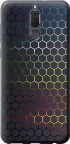 Чехол на Huawei Mate 10 Lite Переливающиеся соты "498u-1240-17620"