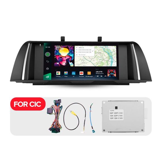 Штатна магнітола Sigma PRO 9464 4+64 Gb BMW 5 Series F10 F11 CIC 2009-2013 9" (L3)