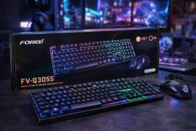 Игровой набор FOREV FV-Q3055 клавиатура + мышь с подсветкой RGB