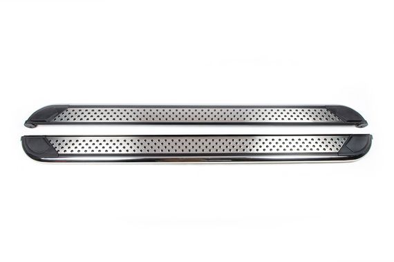 Боковые пороги Maydos V2 (2 шт., алюминий -2024 нерж) для Range Rover III L322 2002-2012 гг | Зображення 1