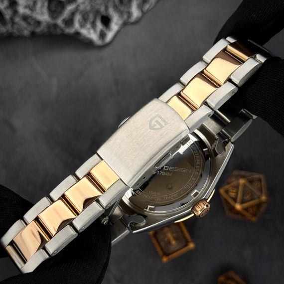 Чоловічий годинник Pagani Design PD-1794M Silver-Rose Gold-White | Зображення 6