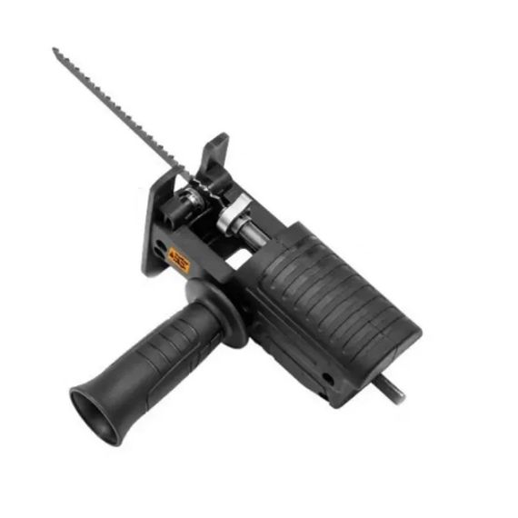 Насадка на дриль лобзик з швидкознімним механізмом та 3 полотнами / Сабельна пилка з полотнами MA-340 | Зображення 2