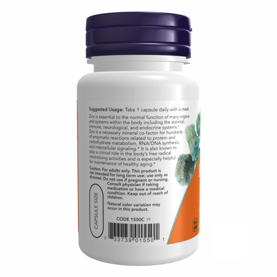 Zinc Picolinate 50 mg - 60 vcaps | Зображення 2