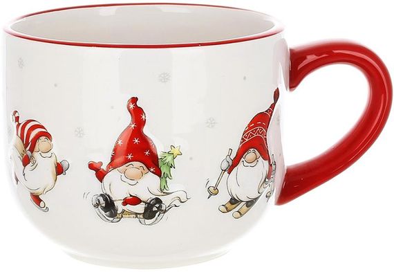 Кухоль керамічний "Веселі Гноми" 550мл