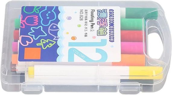 Маркери для малюнків на воді 12 шт., MARKERS FOR KIDS/Набір скетч фломастерів | Зображення 4