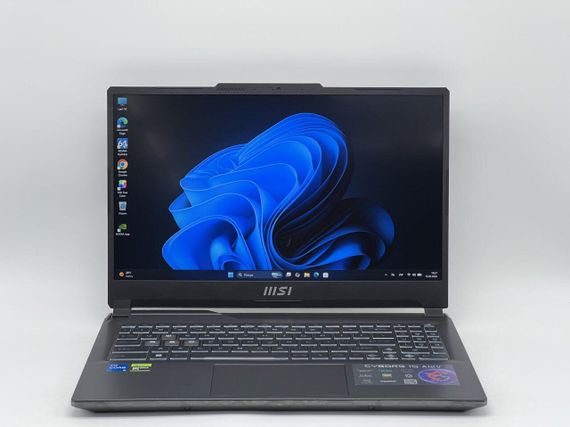 Ігровий ноутбук Б-клас MSI Cyborg 15 A12VF-215U / 15.6" (1920x1080) IPS / Intel Core i5-12450H (8 (12) ядер по 3.3 - 4.4 GHz) / 16 GB DDR5 / 480 GB SSD / nVidia GeForce RTX 4060, 8 GB GDDR6, 128-bit / WebCam б/в + Подарунок Бездротова миша HOCO GM28 | Зображення 1