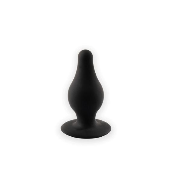 Анальна пробка SilexD (Model 2 size M), двошарова, силікон+Silexpan Sex Aura