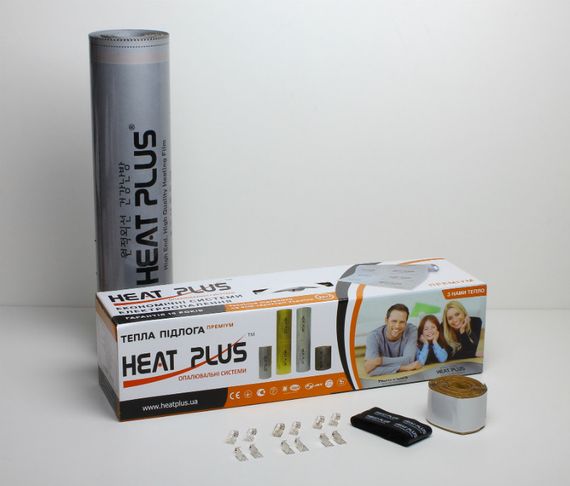 Плівкова тепла підлога Heat Plus Premium 220 Вт 1 м2 (HPP001) | Зображення 1