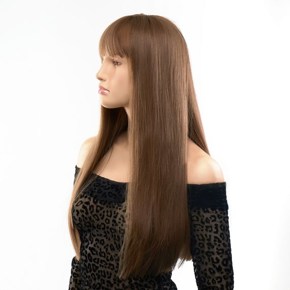 Перука довга з чубчиком Fetish Hair русявий, 60 см | Зображення 1