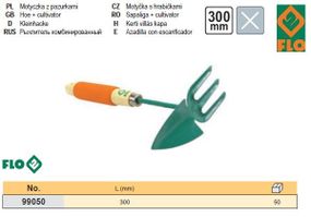 Розпушувач комбінований Flo Польща мотичка розрихлювач l=370 мм VOREL-99050
