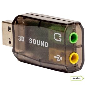 Зовнішня звукова карта Dynamode Dynamode USB 2 - Black. Гарантія
