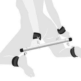 Колодка-распорка для рук и ног Art of Sex - Bondage Soft Touch BDSM Spreader, Черный