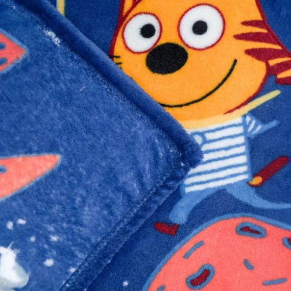 Плед фліс Космічні котики 150x200 см Love You | Зображення 3