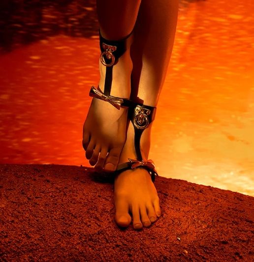 Набір БДСМ із збруї та пестисів Butterfly UPKO, італійська шкіра, позолота 24К | Зображення 3