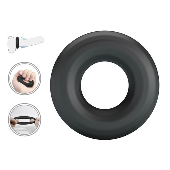 Ерекційне кільце Crazy Bull - Urban super soft silicone, BI-210253 Sex Aura | Зображення 1