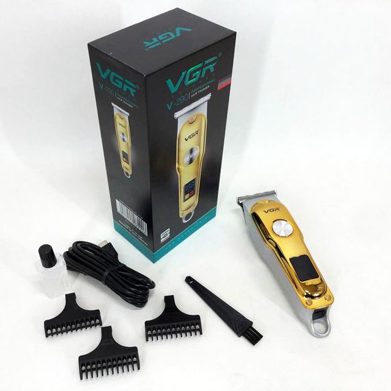 Машинка для стрижки головы VGR V-290, Машинка для стрижки волос домашняя, Машинка мужская LZ-130 для бритья | Зображення 2