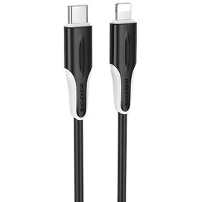 Дата кабель Borofone BX119 New Type-C to Lightning 27W (1m) Black
