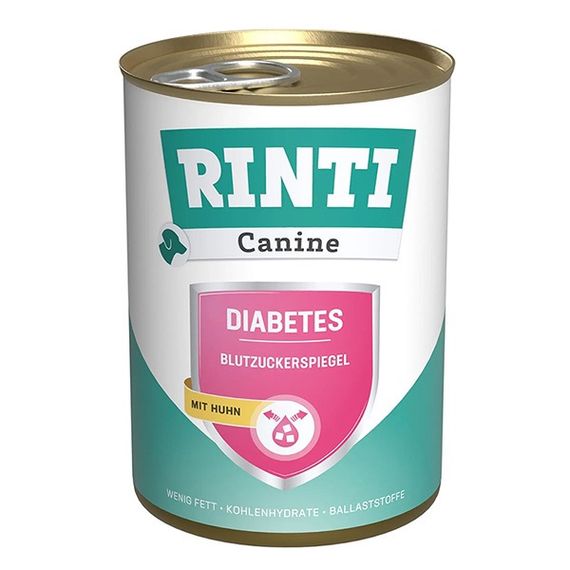Вологий корм для собак з діабетом Rinti Canine Veterinary Diabetes Mit Huhn, 400 гр