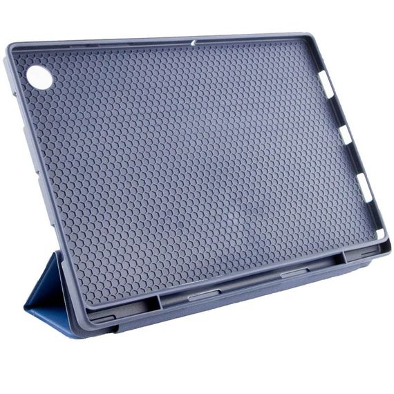 Чехол-книжка Book Cover (stylus slot) для Samsung Galaxy Tab A9 (8.7'') (X110/X115) Темно-синий / Midnight blue | Зображення 4